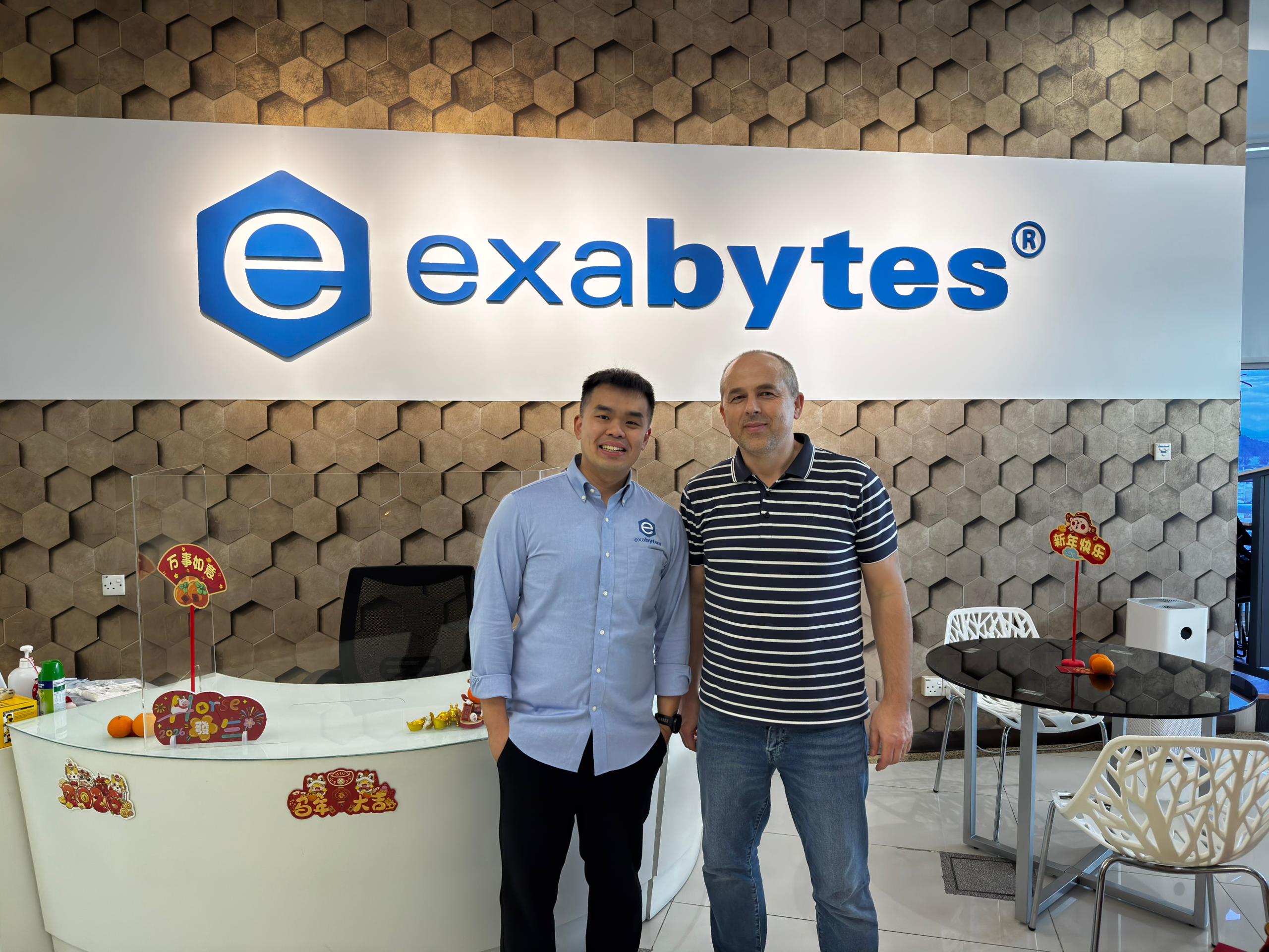 WEDOS founder and CEO Josef Grill at the Exabytes Head Office.